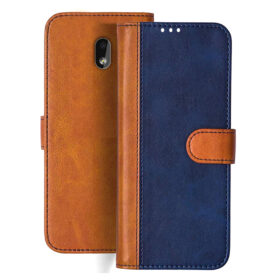 Nokia 2.2 flip cover | TA-1183 flip cover | Blue, Brown Design