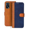 OPPO A16S flip cover | CPH2271 flip cover | Blue, Brown Design