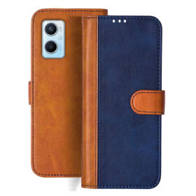 OPPO A36 flip cover | PESM10 flip cover | Blue, Brown Design
