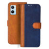 OPPO A76 flip cover | CPH2375 flip cover | Blue, Brown Design