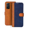 Redmi Note 11 Pro Plus flip cover | 21091116UG flip cover | Blue, Brown Design