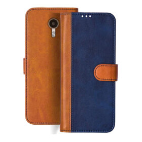 Swipe Konnect Star 4G flip cover | Konnect Star flip cover | Blue, Brown Design