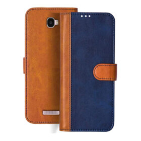 Voto V3 flip cover | V3 flip cover | Blue, Brown Design