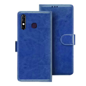 Infinix Hot 8 flip cover | infinix X650C flip cover | Blue
