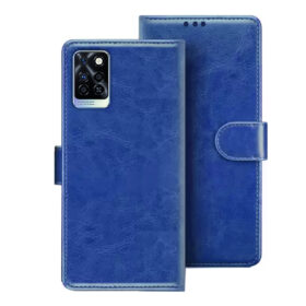 Infinix Note 10 Pro flip cover | infinix X695D flip cover | Blue