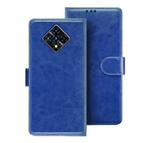 Infinix ZERO 8i flip cover | infinix X687B flip cover | Blue