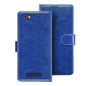 Lava A72 flip cover | A72 flip cover | Blue