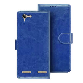 Lenovo K5 flip cover | K350t flip cover | Blue