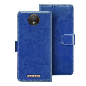 Moto C flip cover | C flip cover | Moto C | Blue