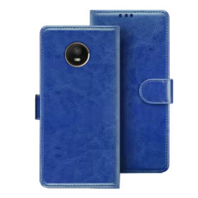Moto E4 flip cover | Moto XT1766 flip cover | XT1763 | Blue