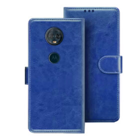 Moto G6 Play flip cover | Moto XT1922-1 flip cover | Blue