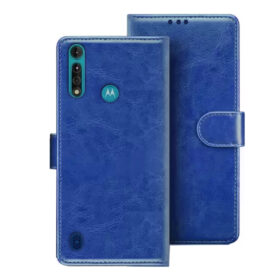 Moto G8 Power Lite flip cover | Moto XT2055-2 flip cover | PAJC0009IN | Blue