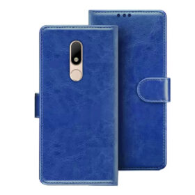 Moto M flip cover | Moto XT1663 flip cover | XT1662 | Blue