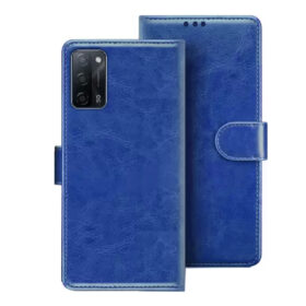 Oppo A53s 5G flip cover | Oppo CPH2321 flip cover | Blue