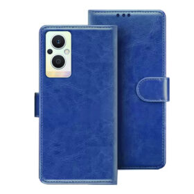 Oppo F21 Pro 5G flip cover | Oppo CPH2341 flip cover | Blue