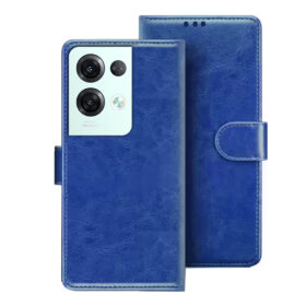 Oppo Reno 8 flip cover | Oppo CPH2359 flip cover | Blue