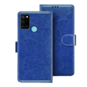 Realme C17 flip cover | Realme RMX2101 flip cover | Blue