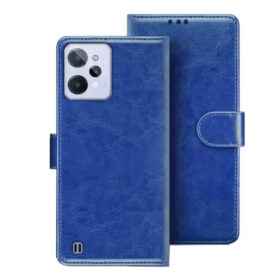 Realme C31 flip cover | Realme RMX3501 flip cover | Blue
