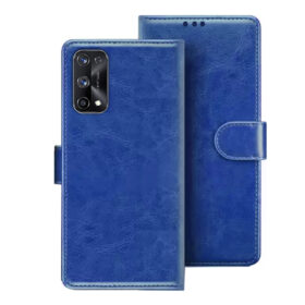 Realme X7 Pro flip cover | Realme RMX2121 flip cover | Blue