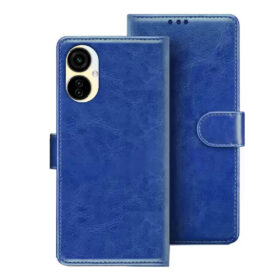 Tecno Camon 19 Neo flip cover | Tecno CH6i flip cover | Blue