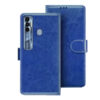 Tecno Spark 7 Pro flip cover | Tecno KF8 flip cover | Blue