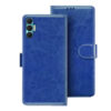 Tecno Spark 9T flip cover | Tecno KH6 flip cover | Blue