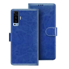 VIVO X50 flip cover | Vivo 2004 flip cover | Blue