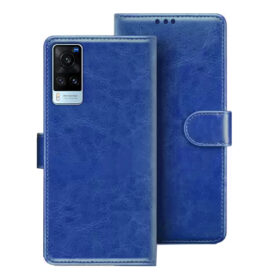 VIVO X60 flip cover | Vivo V2045 flip cover | Blue