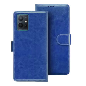 VIVO Y75 flip cover | Vivo V2142 flip cover | Blue