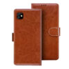 Gionee Max Pro flip cover | Max flip cover | Brown