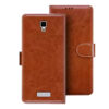 Gionee P4 flip cover | P4 flip cover | Brown