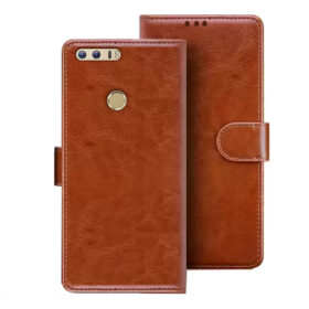 Honor 8 flip cover | Honor FRD-L02 flip cover | FRD-L19 | Brown