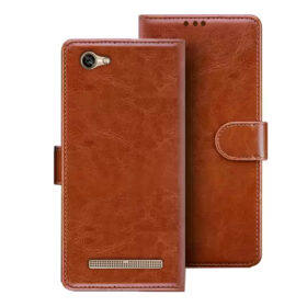 Lava A77 flip cover | A77T flip cover | Brown