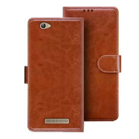Lava X28 flip cover | X28 flip cover | Brown
