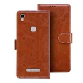 Lava Z80 flip cover | Z80 flip cover | Brown