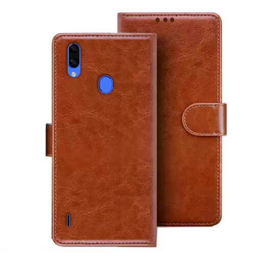 Lava Z93 flip cover | Z93 flip cover | Brown