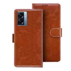 Oppo K10 5G flip cover | Oppo CPH2337 flip cover | Brown