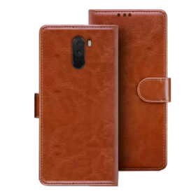 Poco F1 flip cover | Poco MZB6710IN flip cover | M1805E10A | Brown