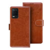 Realme 8 flip cover | Realme RMX3085 flip cover | Brown