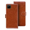 Realme C11 flip cover | Realme RMX2185 flip cover | Brown