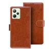 Realme C35 flip cover | Realme RMX3511 flip cover | Brown