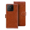 Realme Narzo 50A flip cover | Realme RMX3430 flip cover | Brown