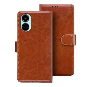 Tecno Camon 19 flip cover | Tecno CI6n flip cover | Brown