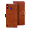 Tecno Spark Go Plus flip cover | Tecno BB4K flip cover | Brown