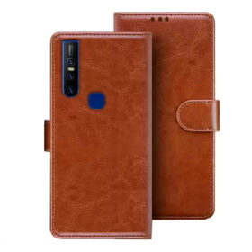 VIVO V15 Pro flip cover | Vivo 1818 flip cover | Brown