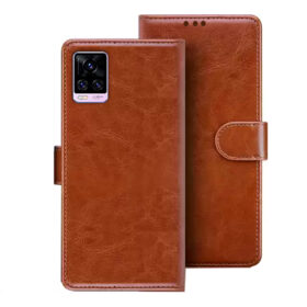 VIVO V20 Pro flip cover | Vivo 2018 flip cover | Brown