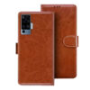 VIVO X50 Pro flip cover | Vivo 2006 flip cover | Brown
