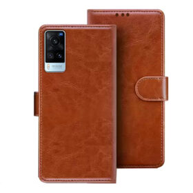 VIVO X60 flip cover | Vivo V2045 flip cover | Brown