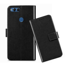 Honor 7X flip cover / BND-AL10 flip cover / BND-TL10 flip cover / Black