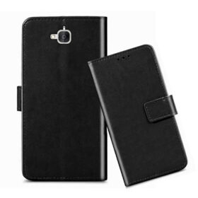 Honor Holly 2 Plus flip cover / TIT - AL00 flip cover / Black